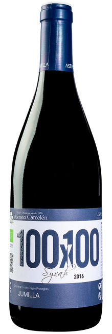 Image of Asensio 100 X 100 Syrah Organic Jumilla DOP - 75cl - Levante, Spanien bei Flaschenpost.ch