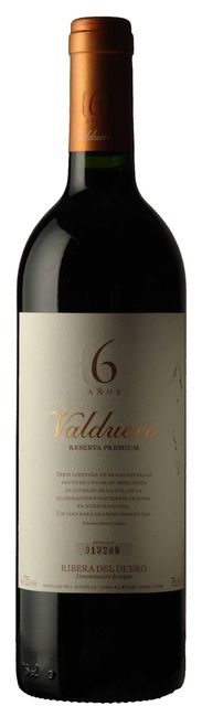 Image of Bodegas Valduero Ribera del Duero Valduero Reserva Premium 6 Anos DO - 150cl - Duero-Tal (Castilla y Leon), Spanien bei Flaschenpost.ch
