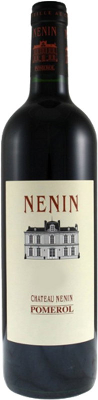 Bottiglia di Chateau Nenin Pomerol AC di Château Nénin