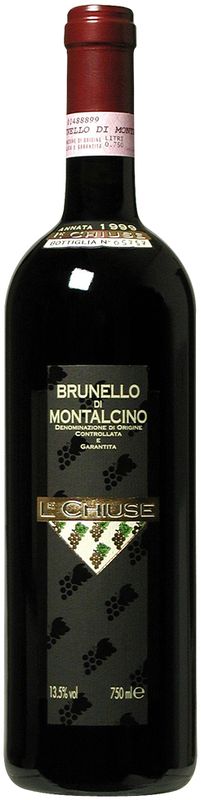 Bottle of Brunello di Montalcino DOCG from Le Chiuse