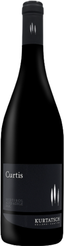 Bottiglia di Curtis Merlot Cabernet Alto Adige DOC di Kellerei Kurtatsch