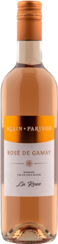 Bottle of Alain Parisod Rosé de Gamay Vin de Pays Romand from Alain Parisod
