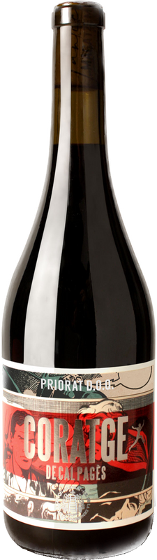 Bottiglia di Coratge de Cal Pagès Priorat DOCa di L'Antic Magatzem Celler