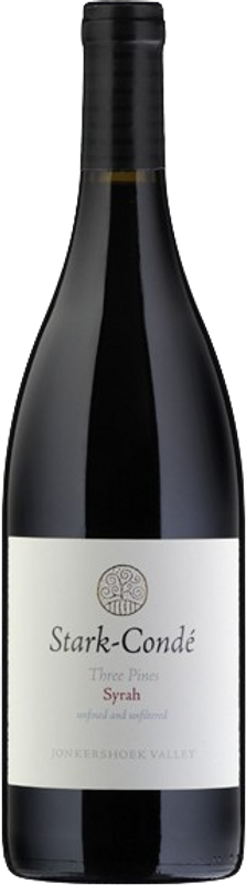Bottle of Three Pines Syrah from Stark-Condé