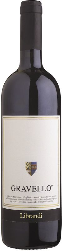 Bouteille de Gravello IGT Rosso Val di Neto de Librandi