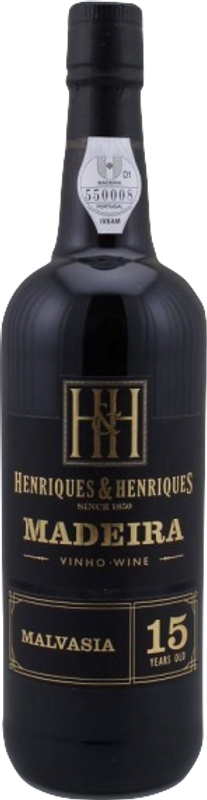 Bottiglia di Malvasia 15 years di Henriques & Henriques