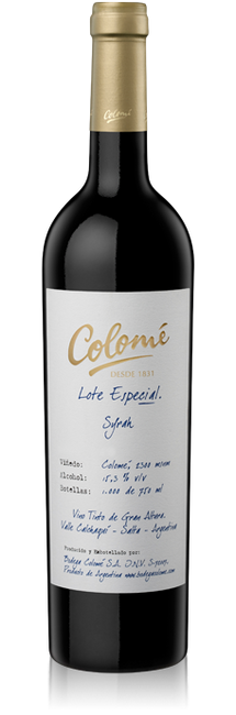 Image of Bodega Colomé Syrah Lote Especial - 75cl - Salta, Argentinien bei Flaschenpost.ch
