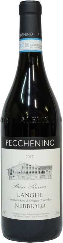 Bottle of Bricco Ravera Nebbiolo Langhe DOC from Pecchenino