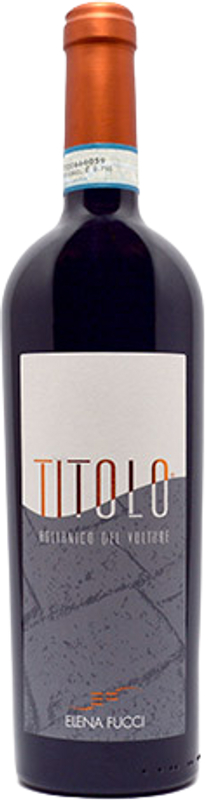 Bottle of Titolo Aglianico del Vulture DOP from Elena Fucci