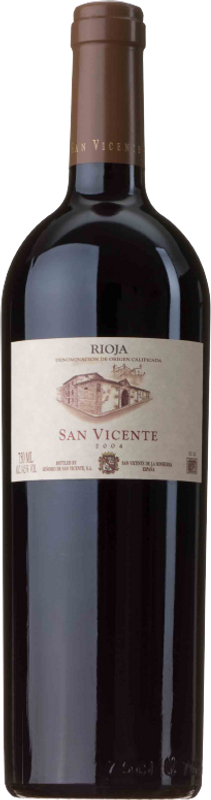 Bottle of San Vicente from Sierra Cantabria
