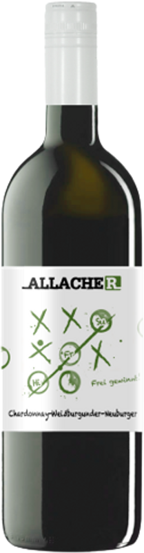 Flasche Weissburgunder Chardonnay Burgenland von Allacher
