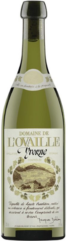 Flasche Yvorne Domaine de L'Ovaille AOC von Jacques Deladoey