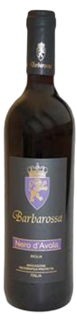 Image of Rossetti Nero d'Avola DOC Sicilia Barbarossa - 50cl - Sizilien, Italien bei Flaschenpost.ch