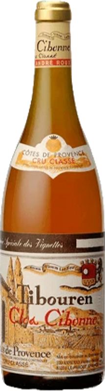 Bottle of Cuvée Spéciale des Vignettes AOP from Clos Cibonne