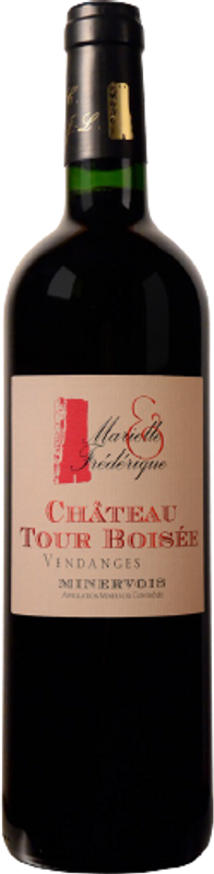 Bottiglia di Minervois Château Tour Boisée "Cuveé Marielle et Frédérique" MO di Château La Tour Boisée