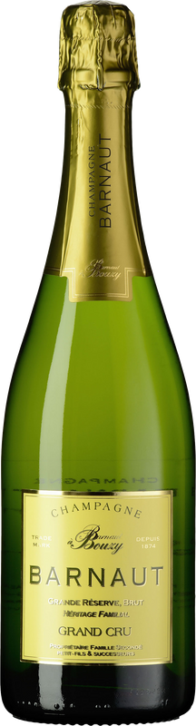 Bottiglia di Champagne Grande Réserve brut grand cru di Champagne Barnaut
