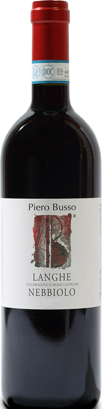 Bottle of Langhe Nebbiolo from Piero Busso