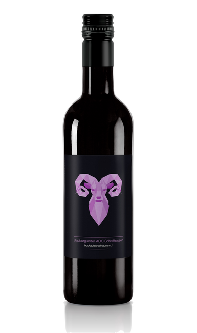 Image of GVS Schachenmann Bock auf Schaffhausen Blauburgunder - 50cl - Schaffhausen, Schweiz bei Flaschenpost.ch