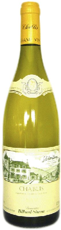 Bottiglia di Chablis a.c. di Domaine Billaud-Simon