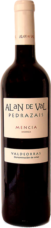 Flasche Pedrazais Rot Valdeorras DO Mencía von Adega Alan