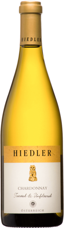 Bottiglia di Chardonnay Toasted & Unfiltere di Weingut Hiedler