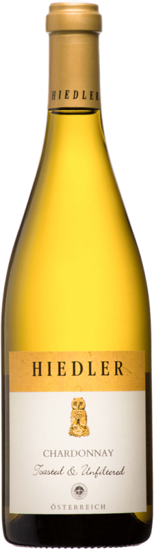 Flasche Chardonnay Toasted & Unfiltere von Weingut Hiedler