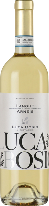 Bottle of Arneis Langhe DOC from Bosio Family Estates