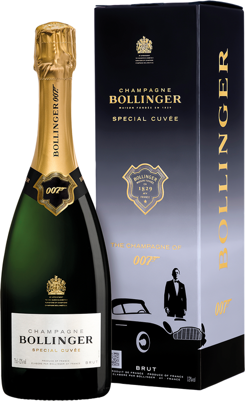 Bottiglia di Special Cuvée 007 Limited Edition Champagne Brut AC di Bollinger