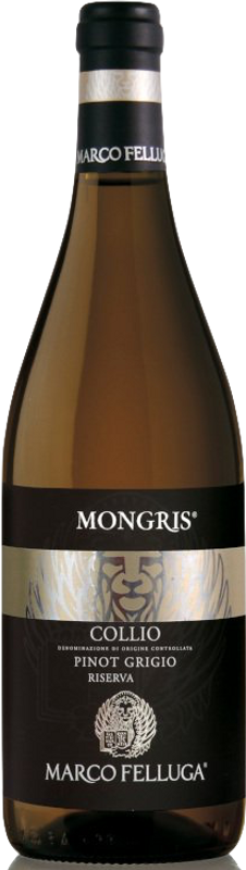 Bottiglia di Pinot Grigio Riserva Collio DOC Mongris di Marco Felluga