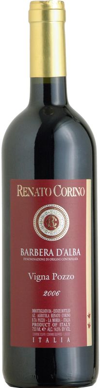 Bottle of Barbera d'Alba DOC Pozzo from Corino