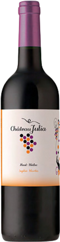 Flasche Haut-Médoc AOC von Château Julia