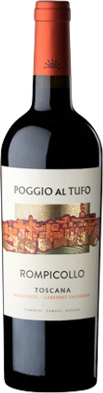 Flasche Poggio al Tufo Rompicollo Rosso Toscana IGT von Tommasi Viticoltori