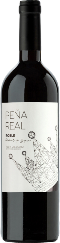 Flasche Peña Real Roble DO von Bodegas Resalte