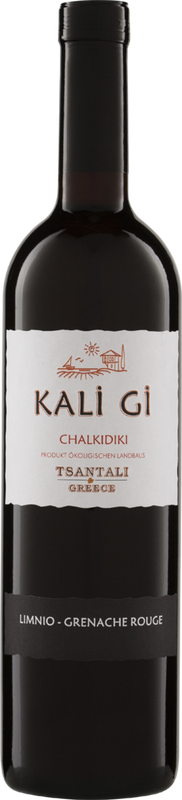 Flasche Kali Gi rot VdPays Chalkidiki von Evangelos Tsantalis