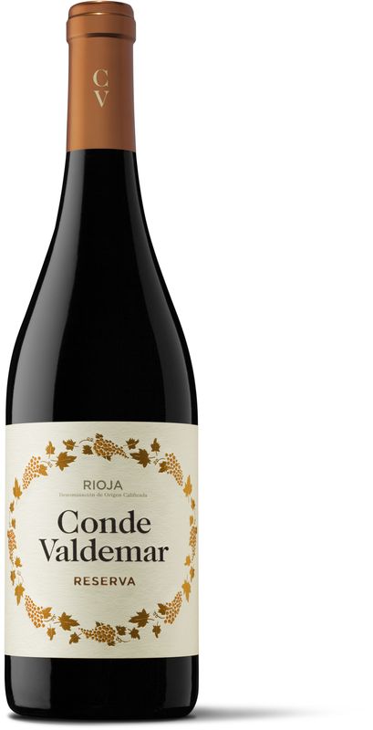 Image of Bodegas Valdemar Conde de Valdemar Reserva DOC - 75cl - Oberer Ebro, Spanien