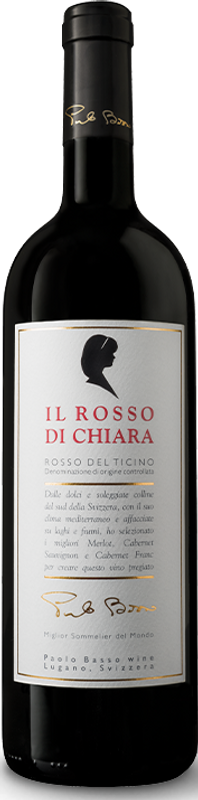 Bottle of Il Rosso di Chiara Rosso del Ticino DOC from Paolo Basso