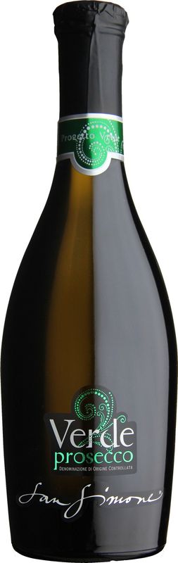 Bouteille de Prosecco DOC Vino Frizzante Verde de San Simone