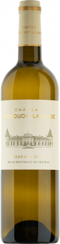 Bottiglia di Château Tronquoy-Lalande Blanc Bordeaux AOC di Château Tronquoy-Lalande