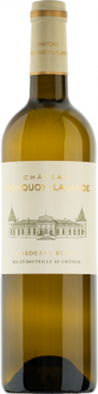 Bouteille de Château Tronquoy-Lalande Blanc Bordeaux AOC de Château Tronquoy-Lalande