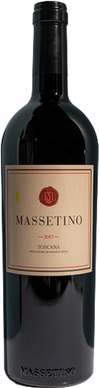 Flasche Massetino Toscana IGT von Masseto