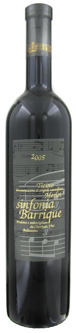 Image of Chiericati Sinfonia Merlot del Ticino DOC - 75cl - Tessin, Schweiz bei Flaschenpost.ch