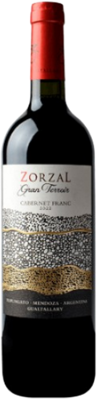 Bottiglia di Zorzal Gran Terroir Cabernet Franc di Zorzal
