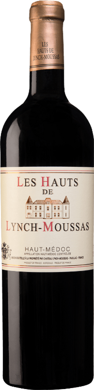 Bottiglia di Les Hauts De Lynch Moussas Second Vin Château Lynch Moussas Haut Medoc di Château Lynch-Moussas