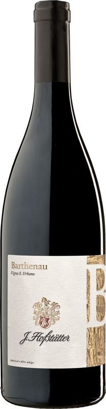 Bouteille de Pinot Nero Alto Adige DO "Barthenau" Vigna S. Urbano MO de Hofstätter