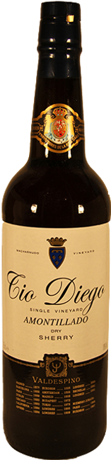 Image of Valdespino S.A. Tio Diego Valdespino Amantillado DO Jerez - 75cl - Andalusien, Spanien bei Flaschenpost.ch