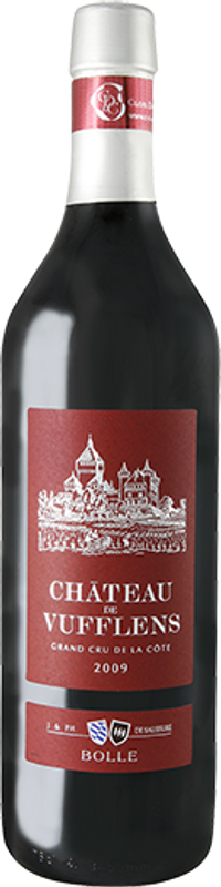 Bouteille de Chateau de Vufflens Assemblage rouge Grand Cru Morges AOC de Bolle