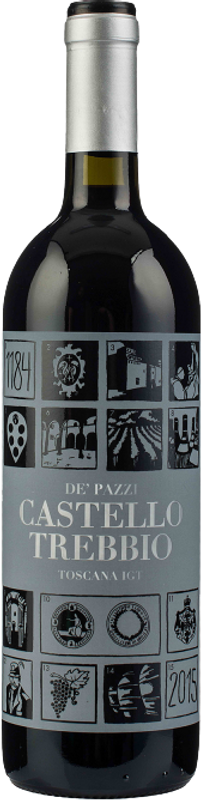 Flasche De Pazzi Vigneti Trebbio Toscana IGT von Castello del Trebbio