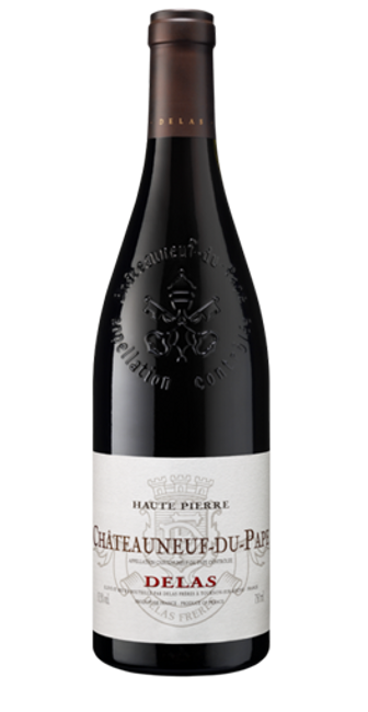 Image of Delas Frères Châteauneuf-du-Pape Haute Pierre rouge - 75cl - Côtes du Rhône, Frankreich bei Flaschenpost.ch