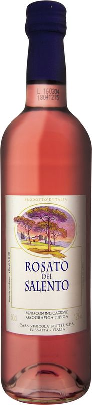 Bottle of Rosato del Salento IGP from Botter