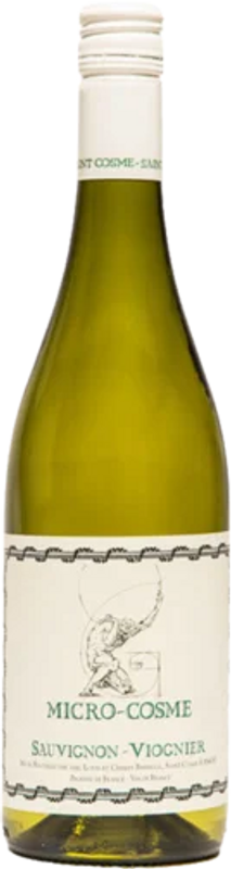 Flasche Micro Cosme Blanc Vin de France von Château Saint Cosme (Louis & Cherry Barruol)